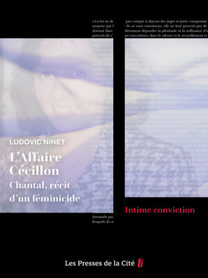 cover image of L'Affaire Cécillon, Chantal récit d'un féminicide